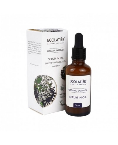 ECOLATIER Organic Cactus Serum do twarzy i dekoltu, 50ml