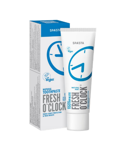 SPASTA Fresh o'clock Pasta do zębów, Ochrona przeciw próchnicy i świeżość, 90 ml