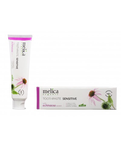 MELICA Organic Pasta do zębów wrażliwych z ekstraktem z jeżówki (Echinacea), 100ml