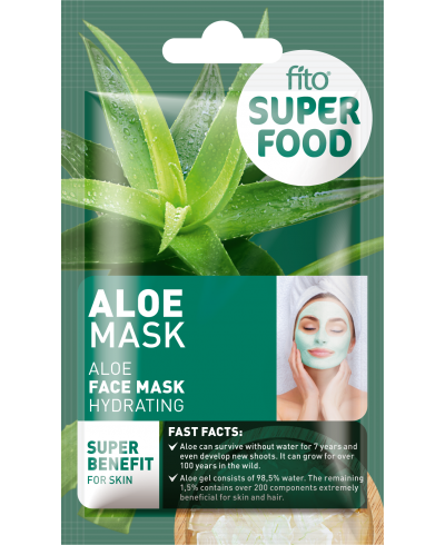 FITO SUPERFOOD Maska do twarzy Aloes, 10ml