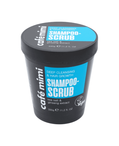 CAFE MIMI szampon-scrub Oczyszcz. i wzrost, 330 g