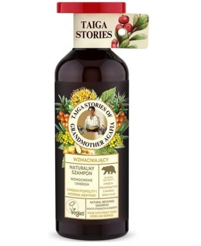 TAIGA STORIES naturalny szampon Chrzan posp. i modrak, 500 ml