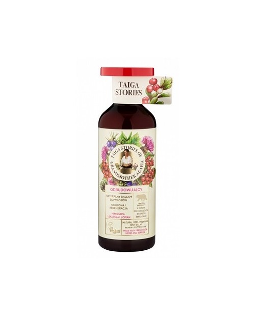 TAIGA STORIES naturalny balsam Mącznica i łopian, 500 ml