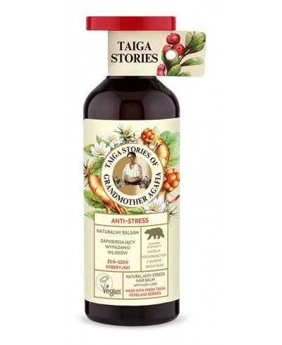 TAIGA STORIES naturalny balsam Żeń-szeń Syberyjski, 500 ml