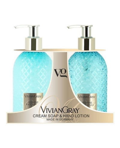 VIVIAN GRAY Gemstone Jasmine: mydło w płynie & balsam do rąk, 2 x 300ml
