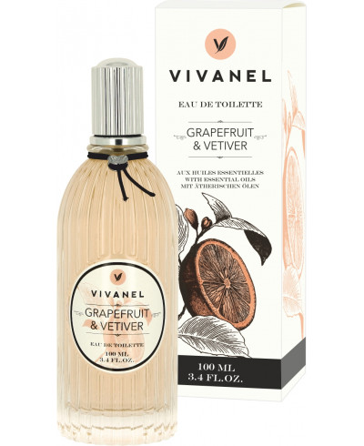 VIVANEL woda toaletowa Grapefruit & Vetiver, 100 ml