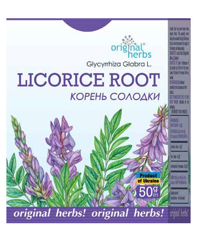 Original Herbs Herbatka ziołowa LUKRECJA, 50 g