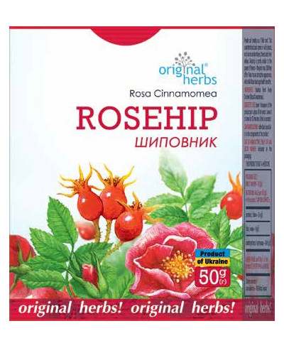 Original Herbs Herbatka ziołowa OWOCE DZIKIEJ RÓŻY (w proszku), 50 g
