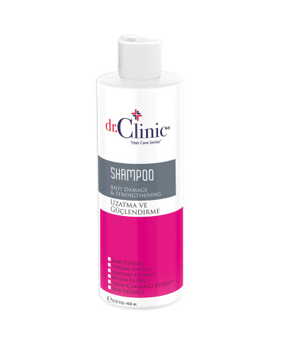 Dr Clinic szampon wzmacniający włosy, 400 ml