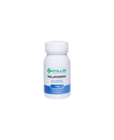 VITA-LAB suplement diety Melatonina 1 mg, N90