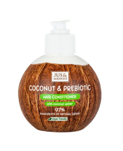 JUS MIONSH odżywka do włosów suchych i zniszczonych Kokos, 200 ml