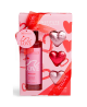 IDC Institute In Love zestaw Rose, 265 ml, 3x50 g