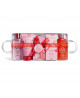 IDC Institute In Love vonios rinkinys Bath Bombs Pack, vonios burbulai 5 x 35 g