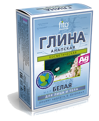 Fitokosmetik - biała glinka anapska 100 g